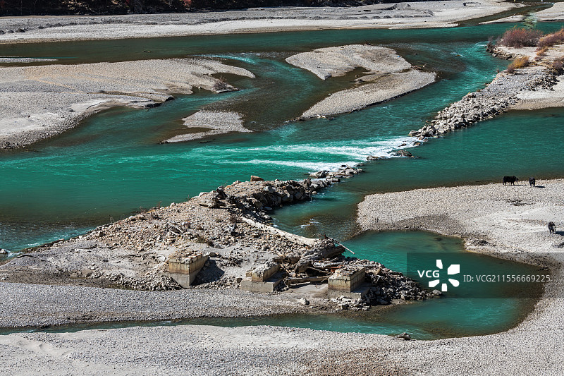 西藏那曲市嘉黎县风景图片素材