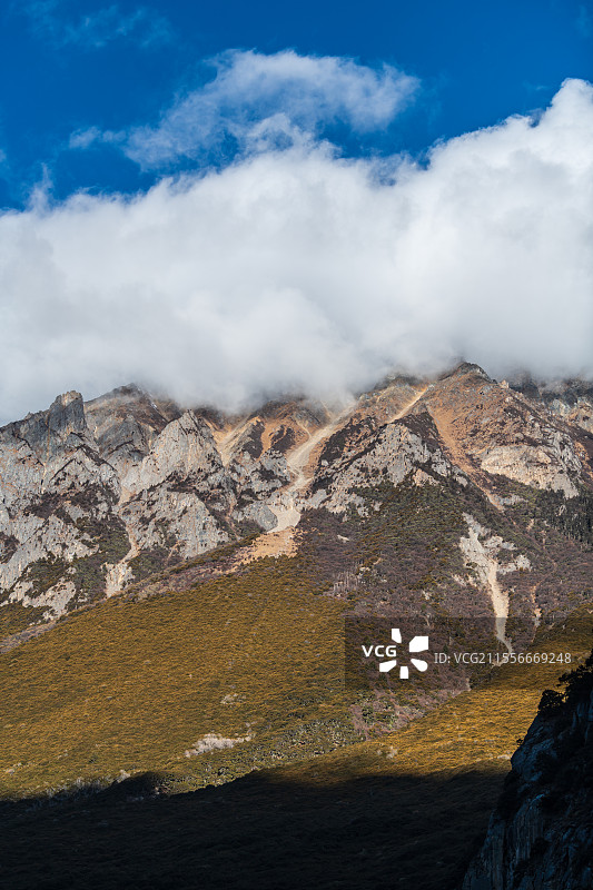 西藏那曲市嘉黎县风景图片素材