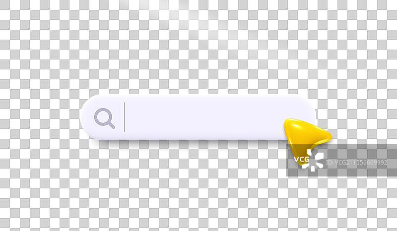 网站导航的3D搜索栏模板图片素材