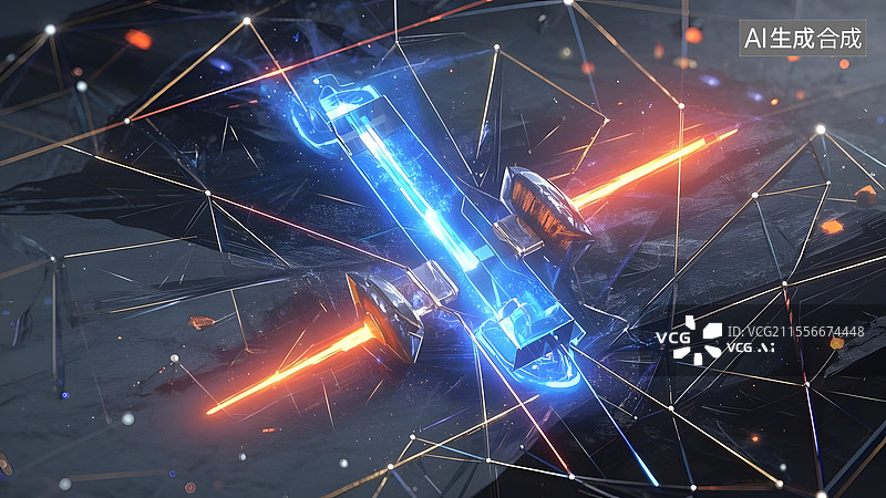 【AI数字艺术】未来科技抽象类型图片素材