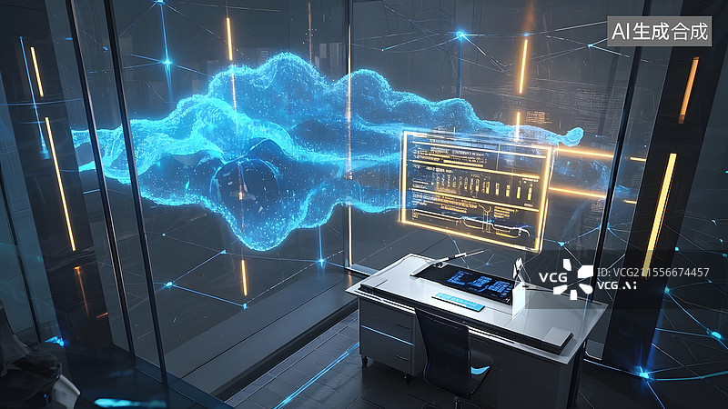 【AI数字艺术】未来科技抽象类型图片素材
