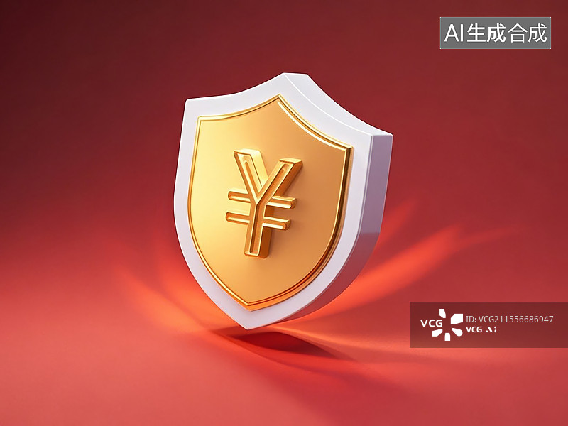 【AI数字艺术】货币安全防护，人民币安全图片素材