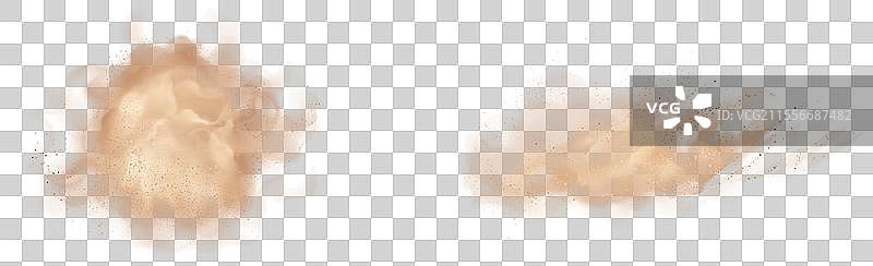 沙尘暴尘土沙漠烟雾风效应图片素材