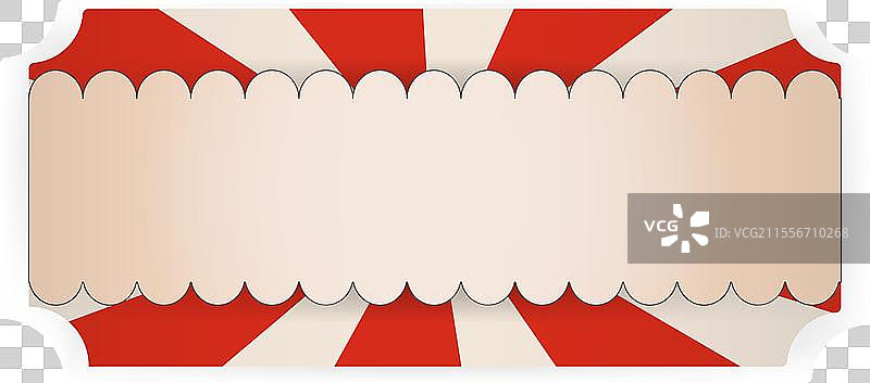 复古马戏团的真实票券优惠券图片素材