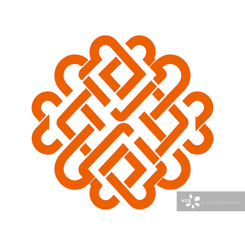 抽象心形装饰标志图案图片素材