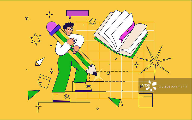 正在学习的学生图片素材