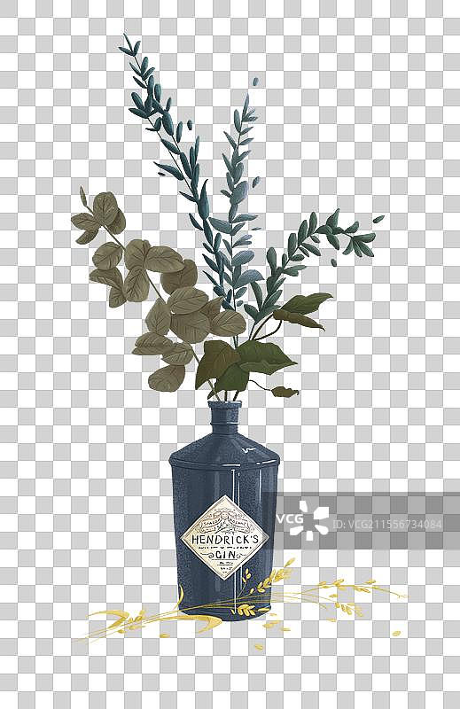 插着花的花瓶图片素材
