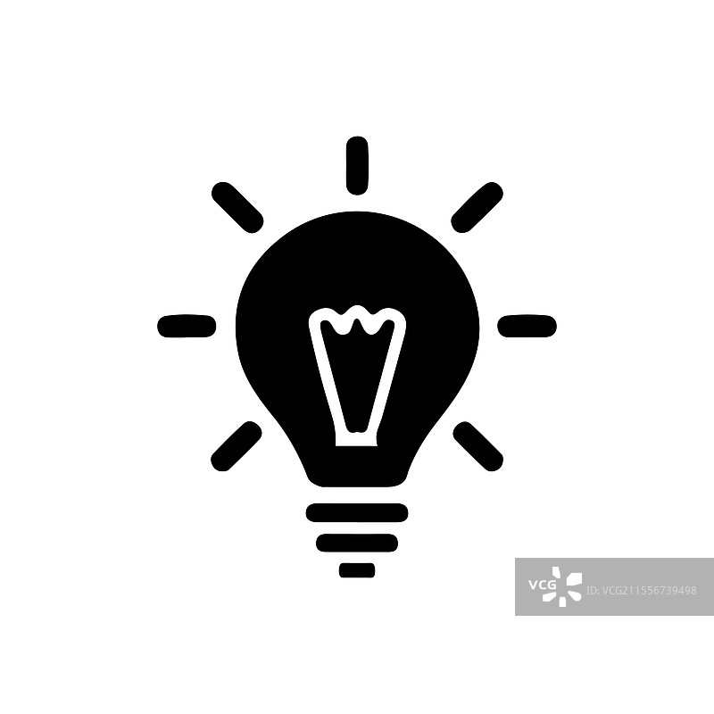 灯具图标集 灯泡图标图片素材