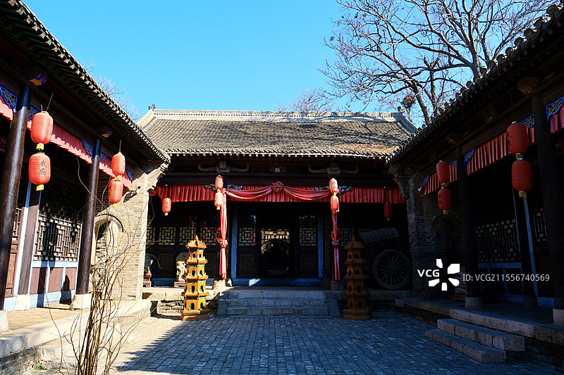 广府古城武家大院图片素材