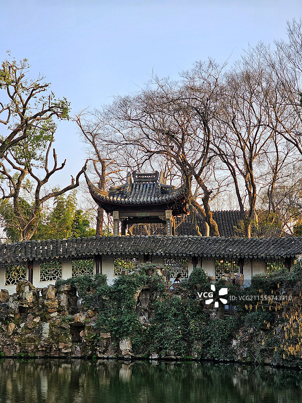 苏州沧浪亭风景图片素材