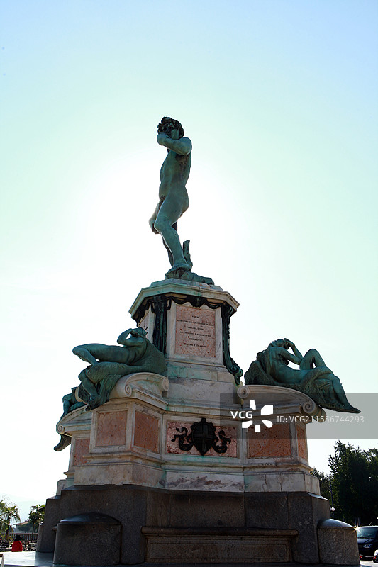 佛罗伦萨的城市雕塑图片素材