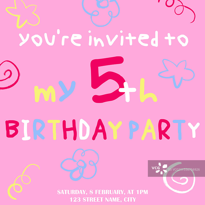 生日卡片模板图片素材