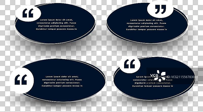 现代引号框架模板集合图片素材