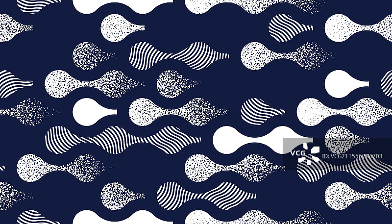 流动水的无缝图案波浪线条图片素材