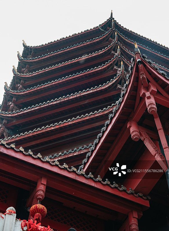 青城山老君阁图片素材