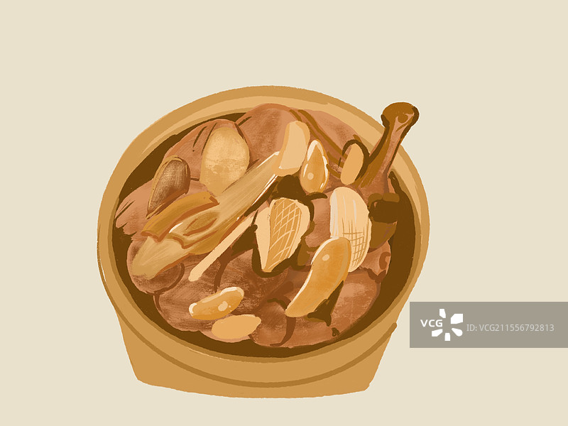 闽南菜姜母鸭图片素材