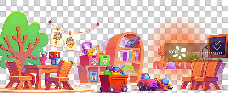 幼儿园游戏室室内设计图片素材