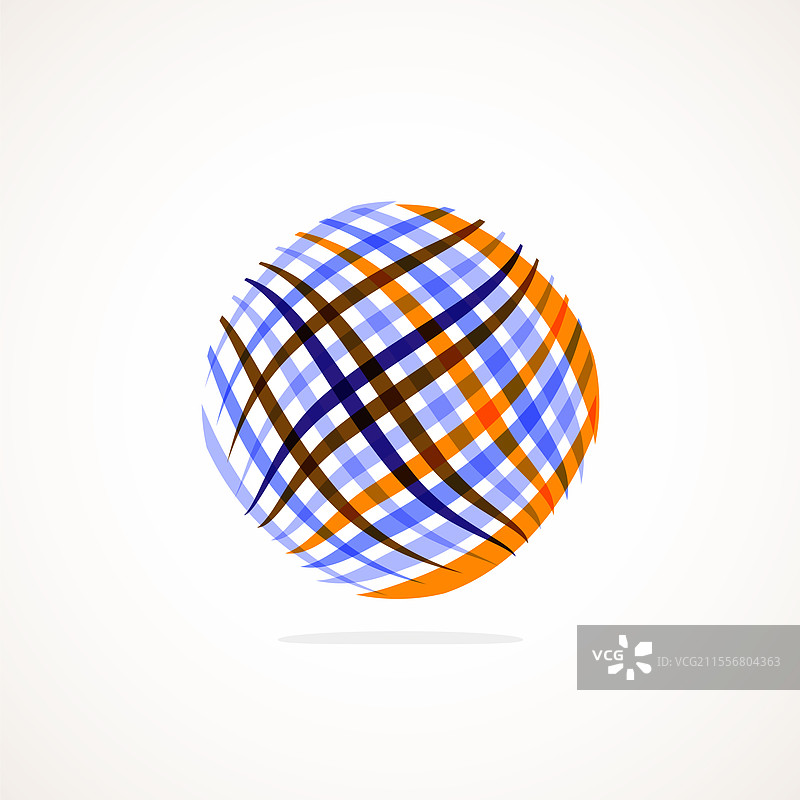 抽象圆形标志 - 极简主义徽章，永恒的设计图片素材