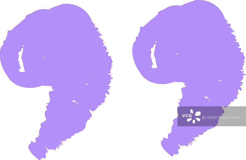 手绘蜡笔抽象引号图片素材