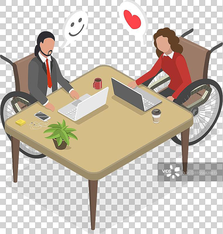 三维等距平面图图片素材