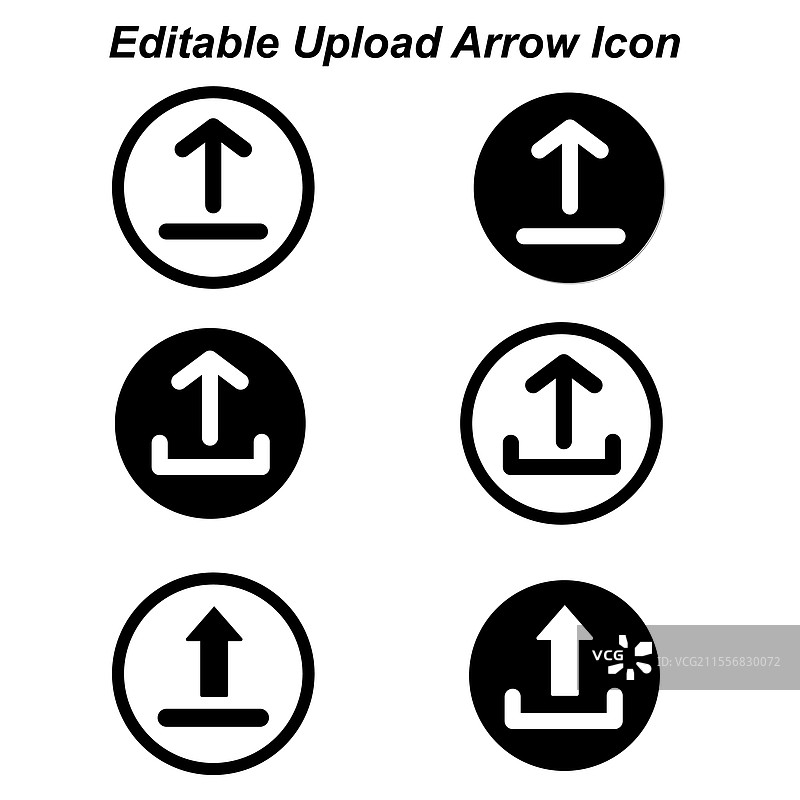 上传箭头图标艺术和图形图片素材