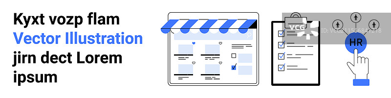 网站开发与人力资源管理图片素材