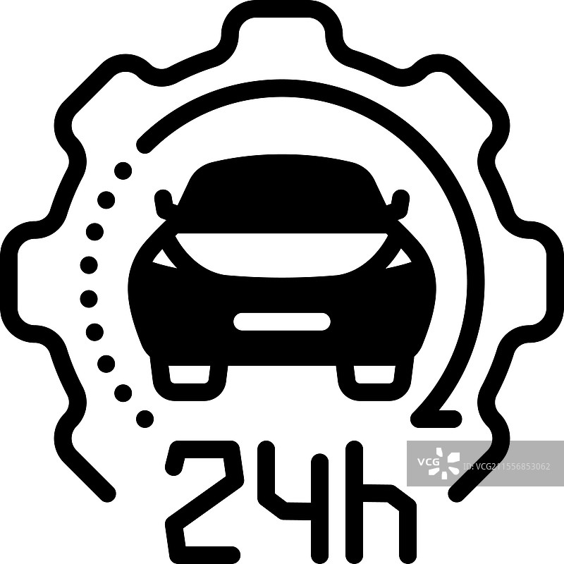 24小时服务图片素材