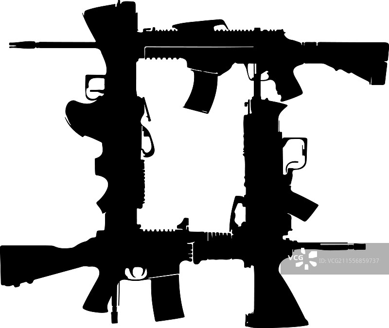 突击步枪图片素材