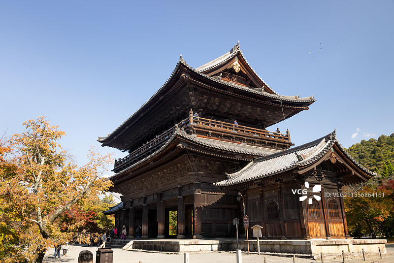 京都南禅寺三门本坊法堂图片素材
