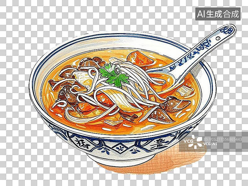 【AI数字艺术】香港碗仔翅图片素材