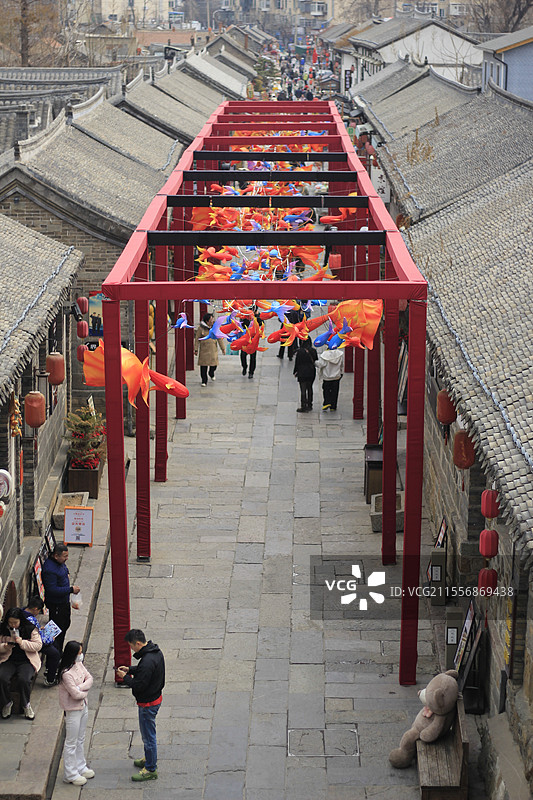 烟台所城里的景色图片素材