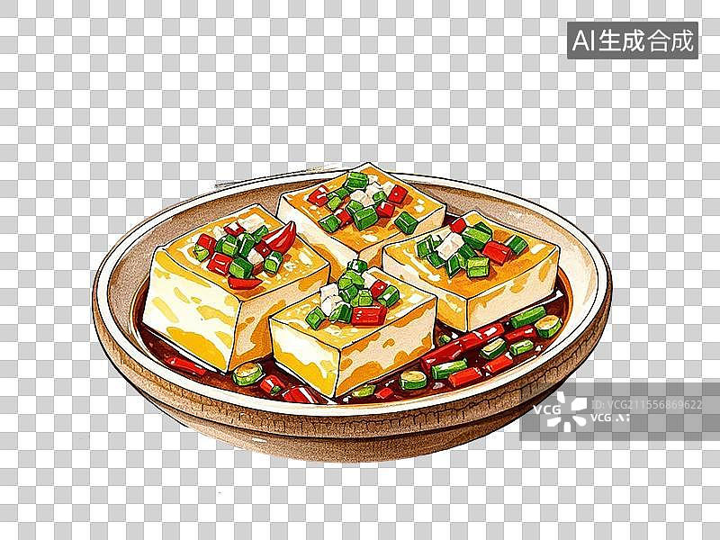 【AI数字艺术】山东博山豆腐箱图片素材