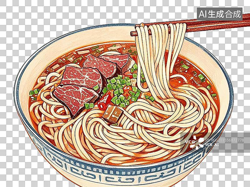 【AI数字艺术】桂林马肉米粉图片素材