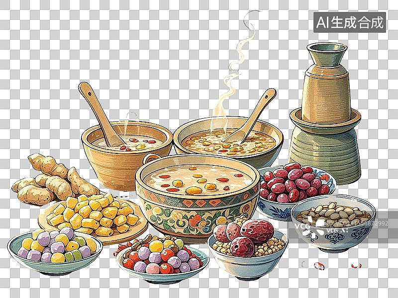 【AI数字艺术】广西恭城油茶图片素材