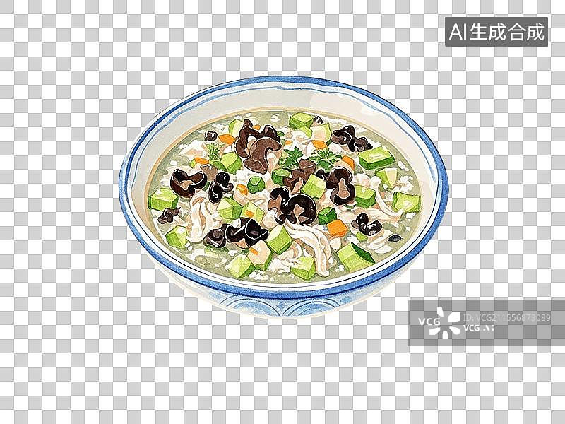 【AI数字艺术】广东顺德拆鱼羹图片素材