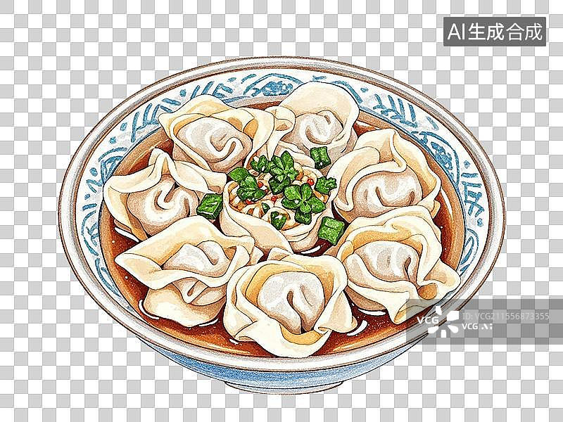 【AI数字艺术】福州肉燕图片素材