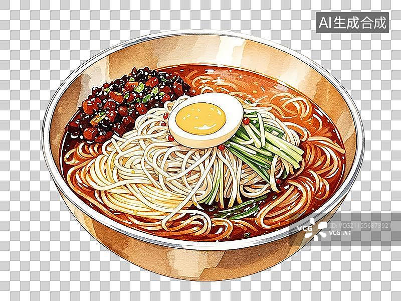 【AI数字艺术】朝鲜族冷面图片素材