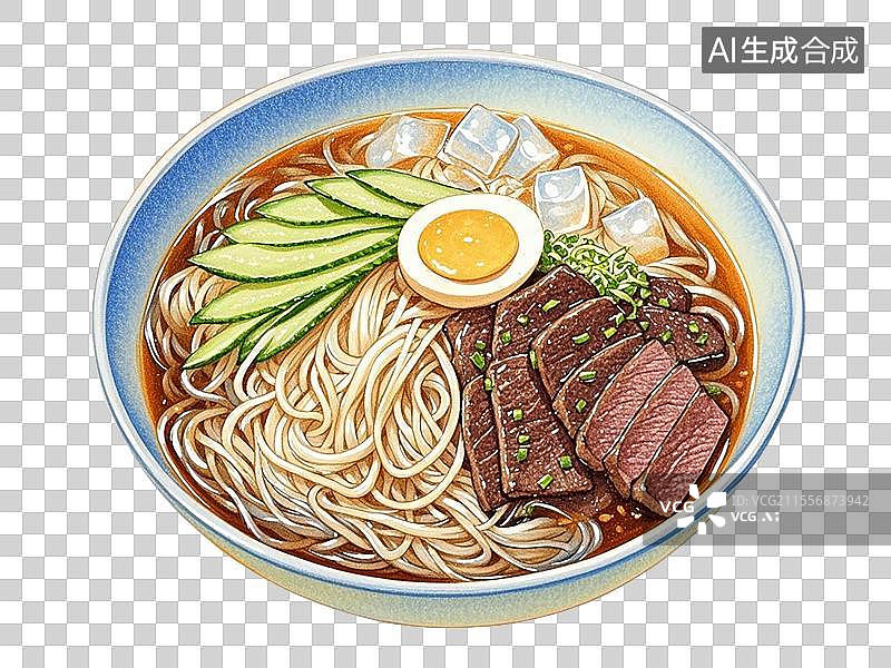 【AI数字艺术】朝鲜族冷面图片素材