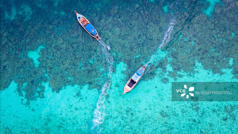 泰国丽贝岛的日出图片素材