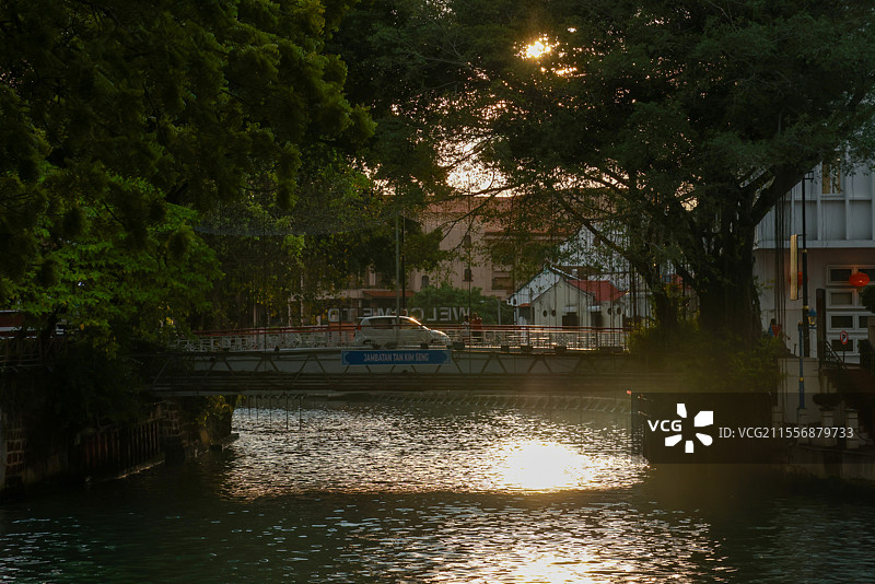 马六甲河图片素材