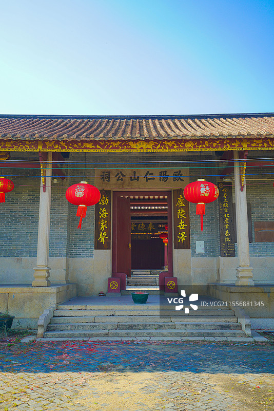 广州市从化区，太平镇，钟楼古村，乡村建筑之美！图片素材