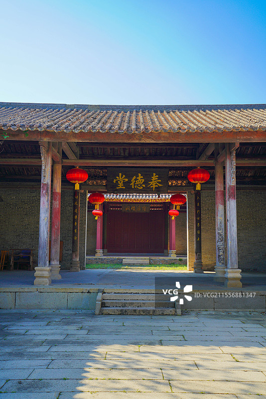 广州市从化区，太平镇，钟楼古村，乡村建筑之美！图片素材