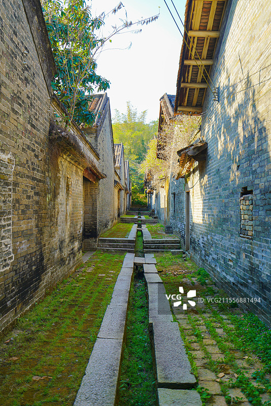 广州市从化区，太平镇，钟楼古村，乡村建筑之美！图片素材