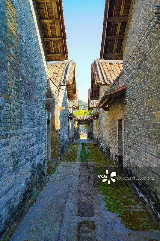 广州市从化区，太平镇，钟楼古村，乡村建筑之美！图片素材