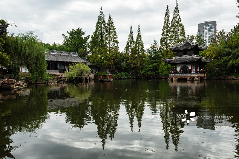 天下名园—如皋水绘园图片素材