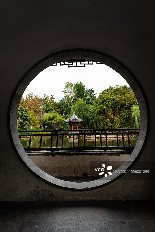 天下名园—如皋水绘园图片素材