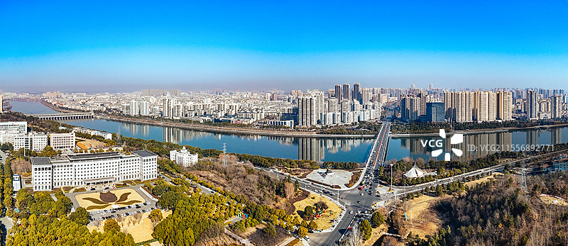 随州市 曾都区 迎宾大道 城市   涢水图片素材