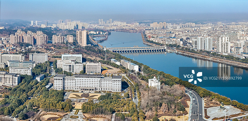 随州市 曾都区 迎宾大道 城市   涢水图片素材