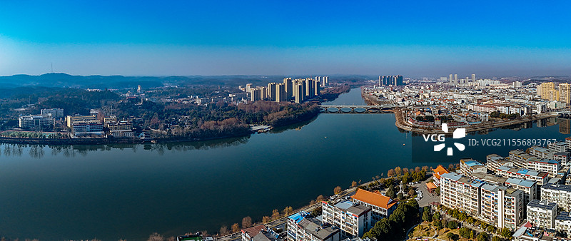 随州市 曾都区 迎宾大道 城市   涢水图片素材