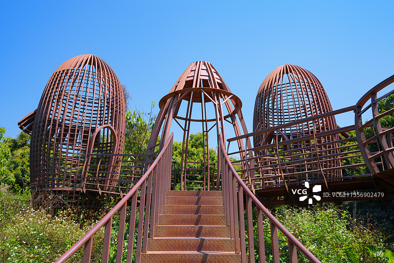 广州市从化区，罗洞工匠小镇，麦田乡村田园风光！图片素材